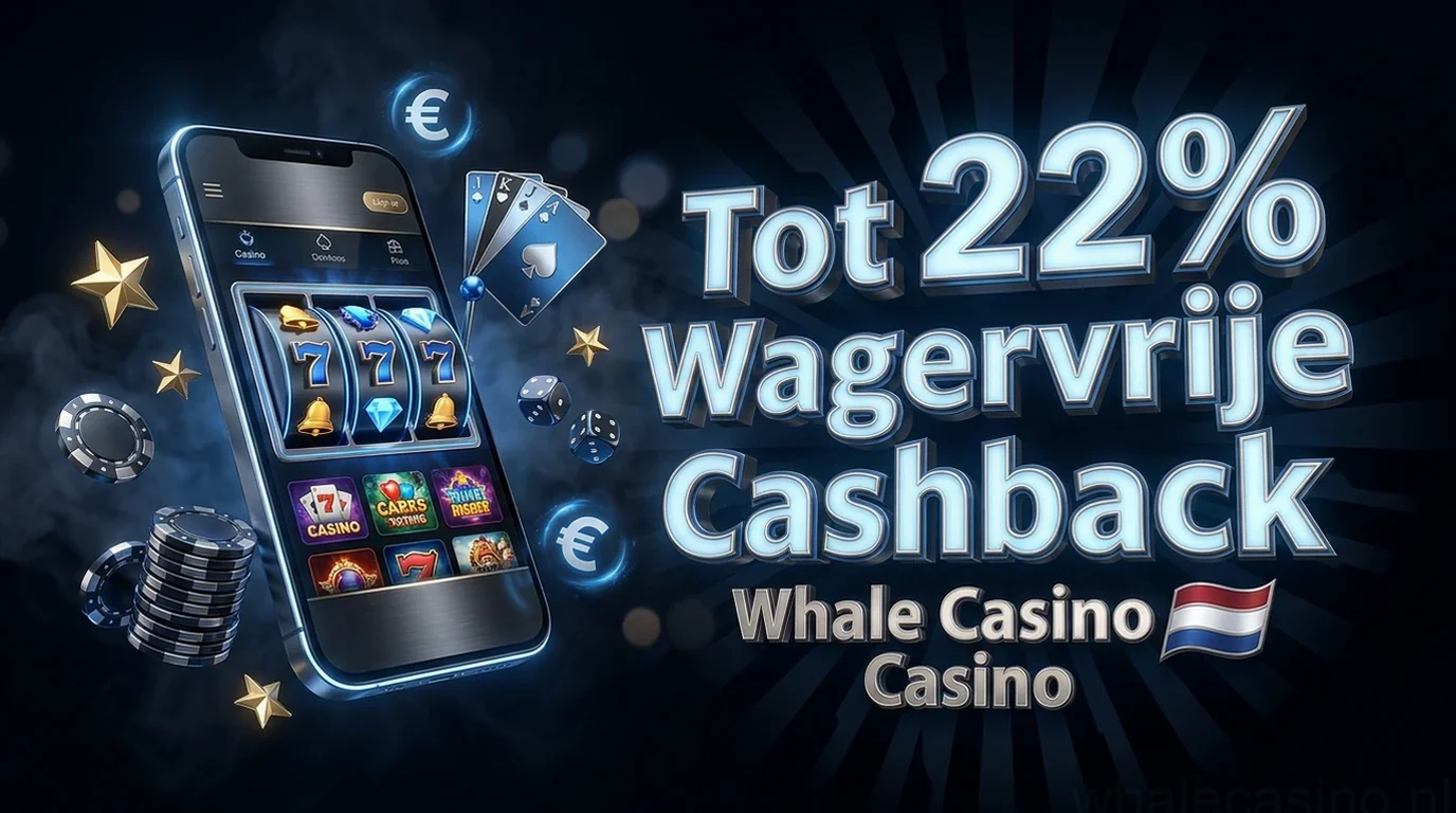 Tot 22% Wagervrije Cashback